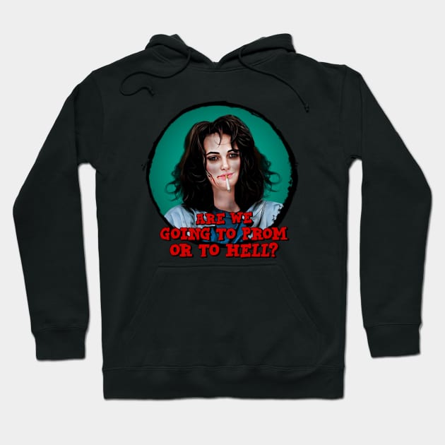 Heathers - Winona Ryder Hoodie by Indecent Designs